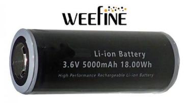WeeFine WBL-13N Light 3000 Akku Batterie