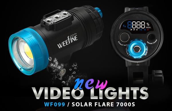 WeeFine Smart Focus 7000s LED Blitz und Videolicht