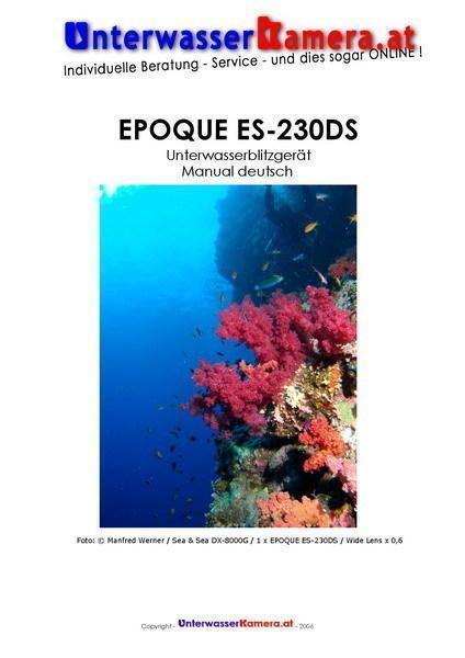 EPOQUE ES-230DS Bedienungsanleitung